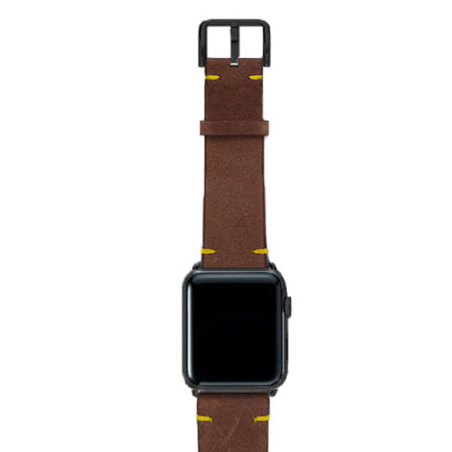 Meridio - Apple Watch 皮革錶帶 - 復古系列 - 舊棕色
