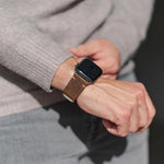 Load image into Gallery viewer, Meridio - Apple Watch Leather Strap - Vintage Collection - Old Brown

