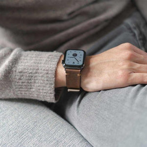 Meridio - Apple Watch 皮革表带 - 复古系列 - 旧棕色
