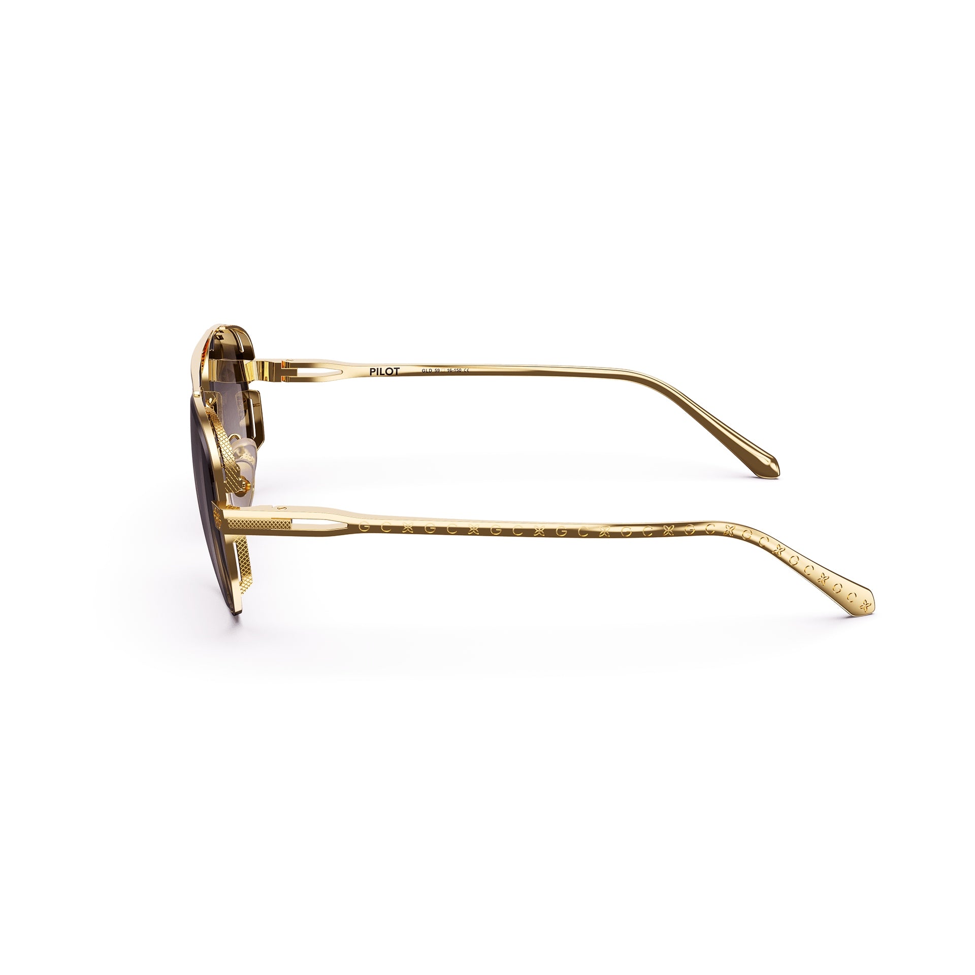 Sunglasses - Pilot Gold