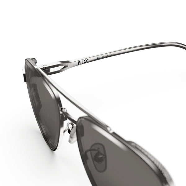 Sunglasses - Pilot Silver