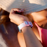 將圖片載入圖庫檢視器 Meridio - Apple Watch 錶帶 - Caoutchouc 系列 - 粉紅色沙色
