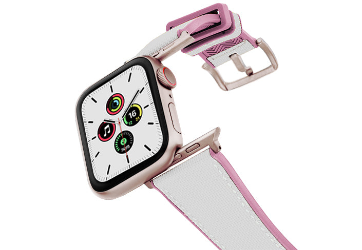 Meridio - Apple Watch 錶帶 - Caoutchouc 系列 - 粉紅色沙色