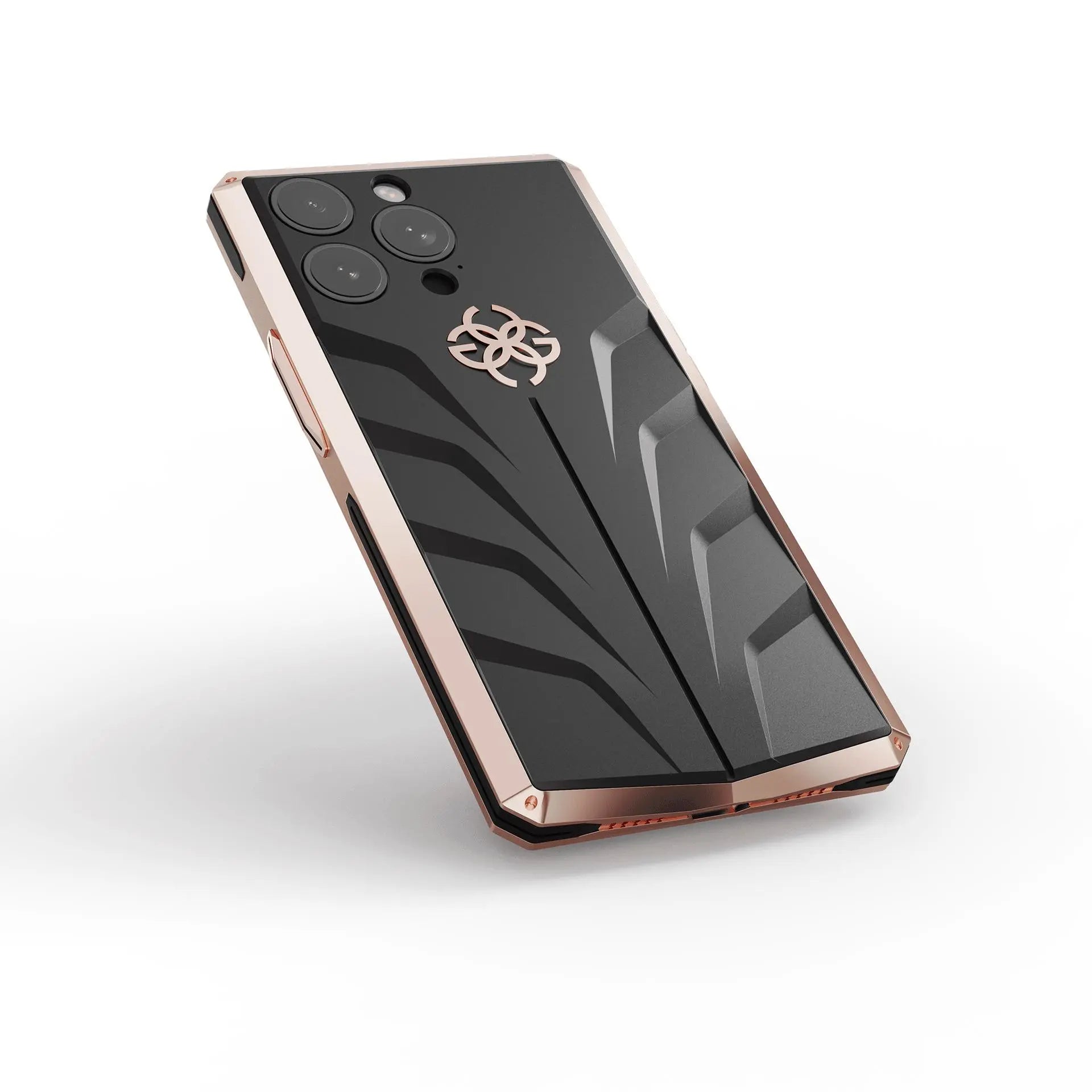 Golden Concept - iPhone 15 Case - RS15 - Crepe Steel Golden Concept