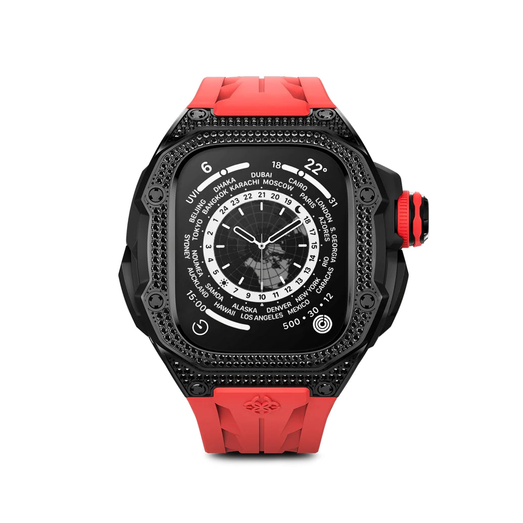 Apple Watch Case / RST49 - Diablo (Red Rubber)