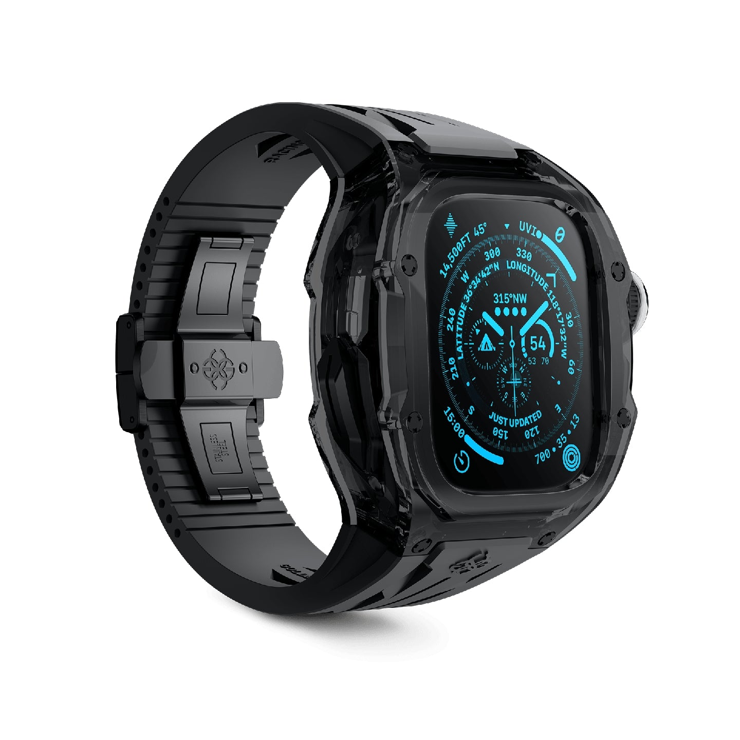 Apple Watch Ultra 表壳 - RSTR - 烟黑色