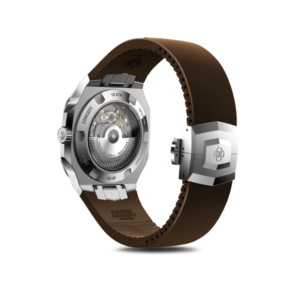 Automatic Watch / Royal Sport - Chocolate Brown