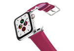 Load image into Gallery viewer, Meridio - Apple Watch Leather Strap - Nappa Collection - Scarlet’s Velvet
