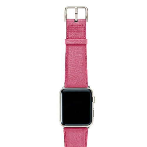 Meridio - Apple Watch 皮革錶帶 - Nappa 系列 - 猩紅色天鵝絨