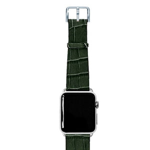Meridio - Apple Watch 皮革錶帶 - Reptilia 系列 - 三葉草