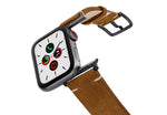 将图片加载到图库查看器，Meridio - Apple Watch 皮革表带 - 复古系列 - 烟熏胡桃木
