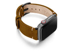 Load image into Gallery viewer, Meridio - Apple Watch Leather Strap - Vintage Collection - Smoked Walnut

