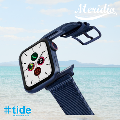 Meridio - Apple Watch Strap - Tide Collection - Blue Marine
