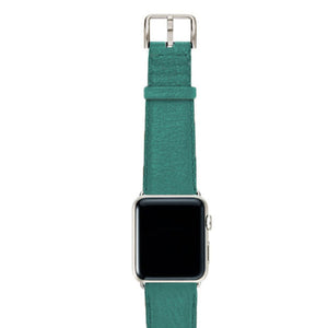 Meridio - Apple Watch 皮革表带 - Nappa 系列 - 绿松石色