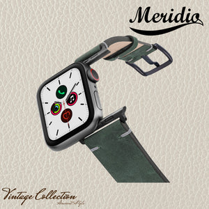Meridio - Apple Watch 皮革錶帶 - 復古系列 - Touchstone