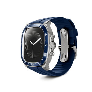 Apple Watch 錶殼 / CRCS46 藍色/藍色