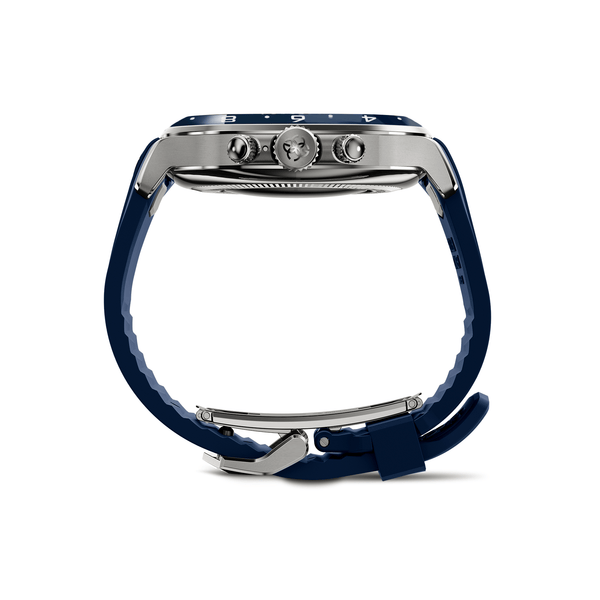Apple Watch 錶殼 / CRCS46 藍色/藍色
