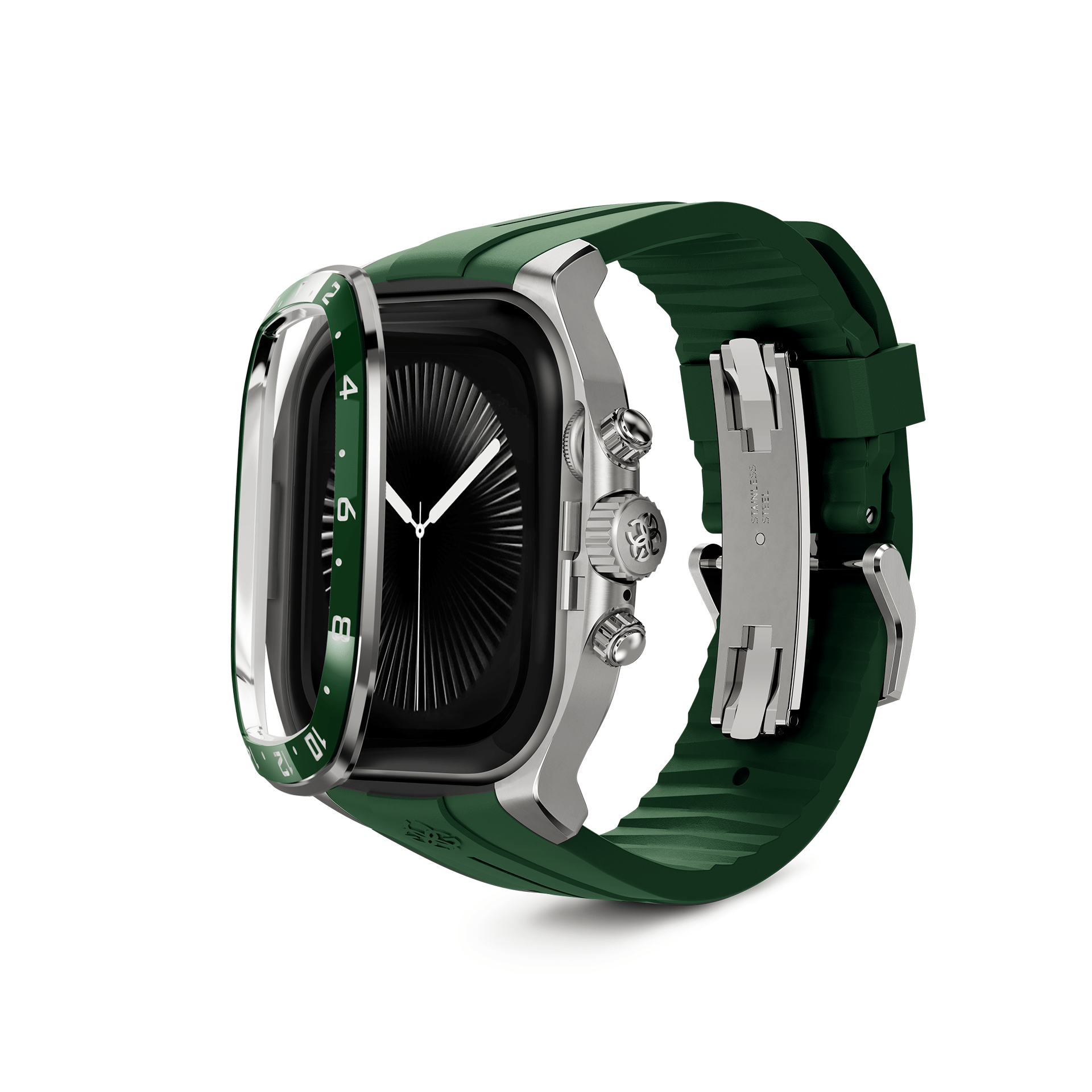 Apple Watch 錶殼 / CRCS46 綠/綠