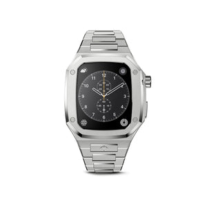 Apple Watch 7 - 9 Case - EV - Silver (Silver Steel)
