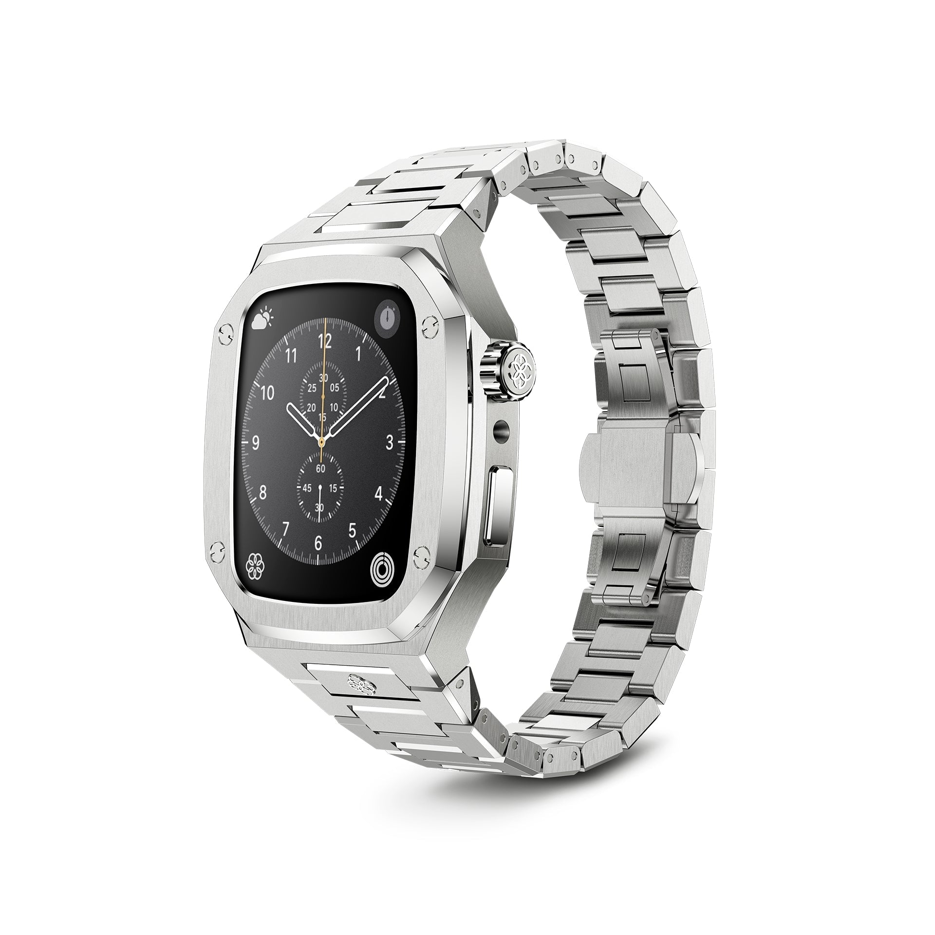 Apple Watch 7 - 9 Case - EV - Silver (Silver Steel)