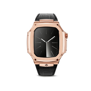Apple Watch 7 - 9 錶殼 - ROYAL - 皮革 - 古金色