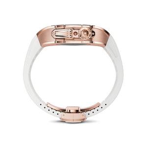 Apple Watch 7 - 9 Case - RST - Rose Gold Titanium (White Rubber)