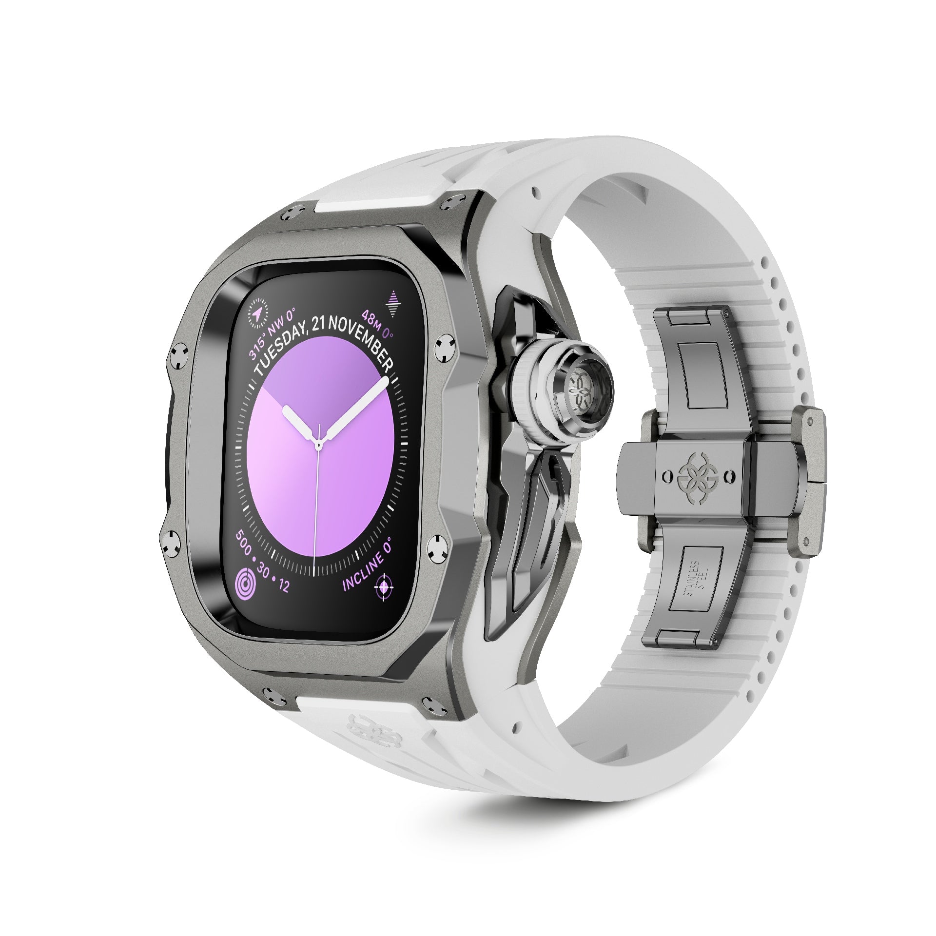 Apple Watch Case RSTIII49 DAYTONA STEEL – LUX AT LAST