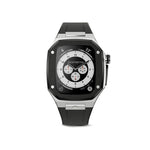 將圖片載入圖庫檢視器 Apple Watch 7 - 9 錶殼 - SP - 銀色（黑色橡膠）
