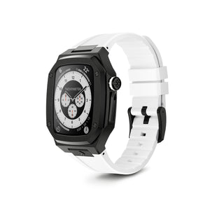 Apple Watch 7 - 9 Case - SPW - Black (White Rubber)