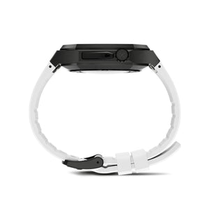 Apple Watch 7 - 9 Case - SPW - Black (White Rubber)