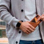 将图片加载到图库查看器，Meridio - Apple Watch 皮革表带 - 复古系列 - 烟熏胡桃木
