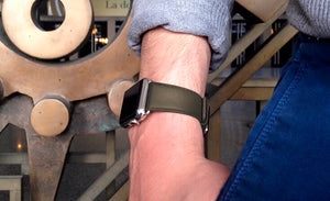 Meridio - Apple Watch Leather Strap - Nappa Collection - Musk