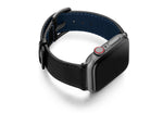 将图片加载到图库查看器，Meridio - Apple Watch 皮革表带 - Nappa 系列 - 墨水
