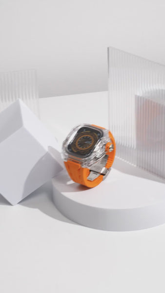 Apple Watch Ultra Case - RSTR - Sunset Orange – LUX AT LAST