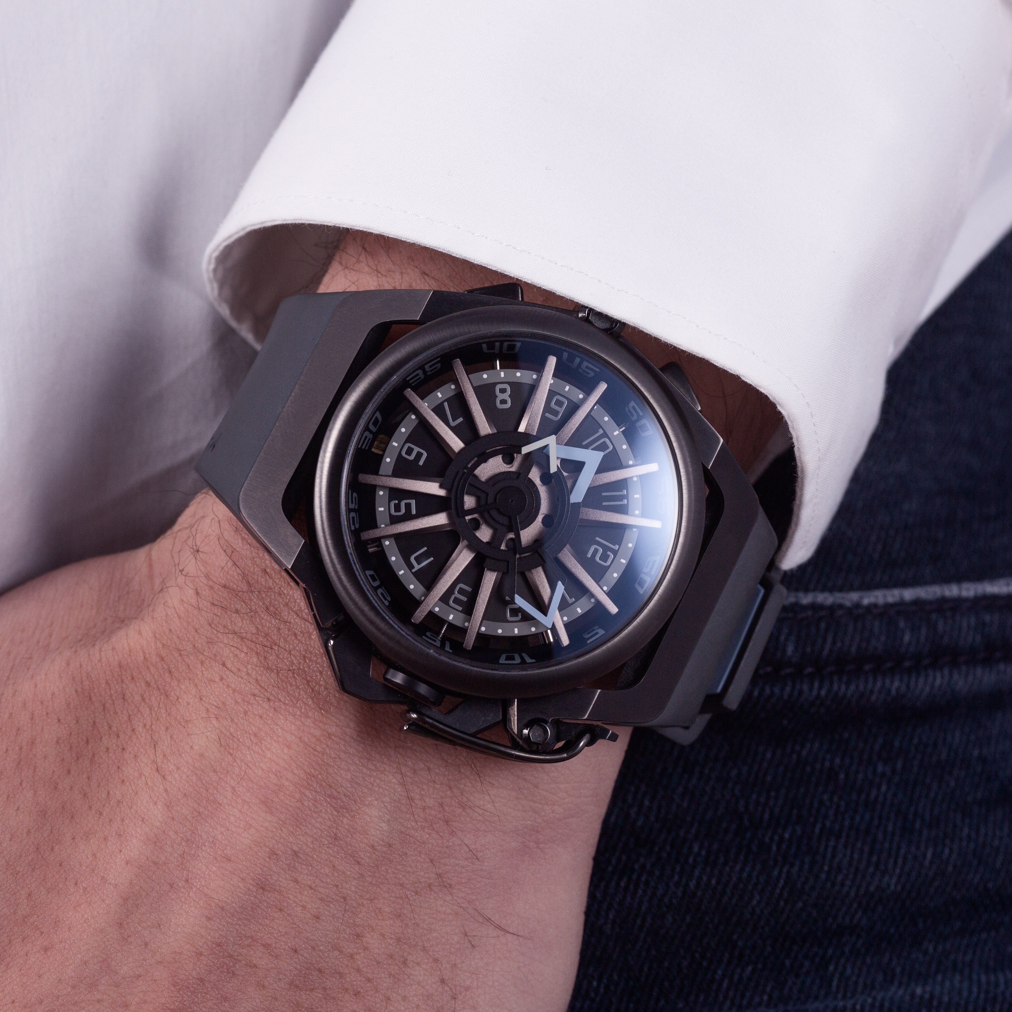 Mazzucato - RIM Sport Chronograph Watch Ø48mm - 02-BLCG6