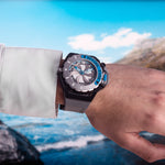 Load image into Gallery viewer, Mazzucato - RIM SCUBA AUTOMATIC WATCH Ø48MM - BLUE GREY SUB06-GY312
