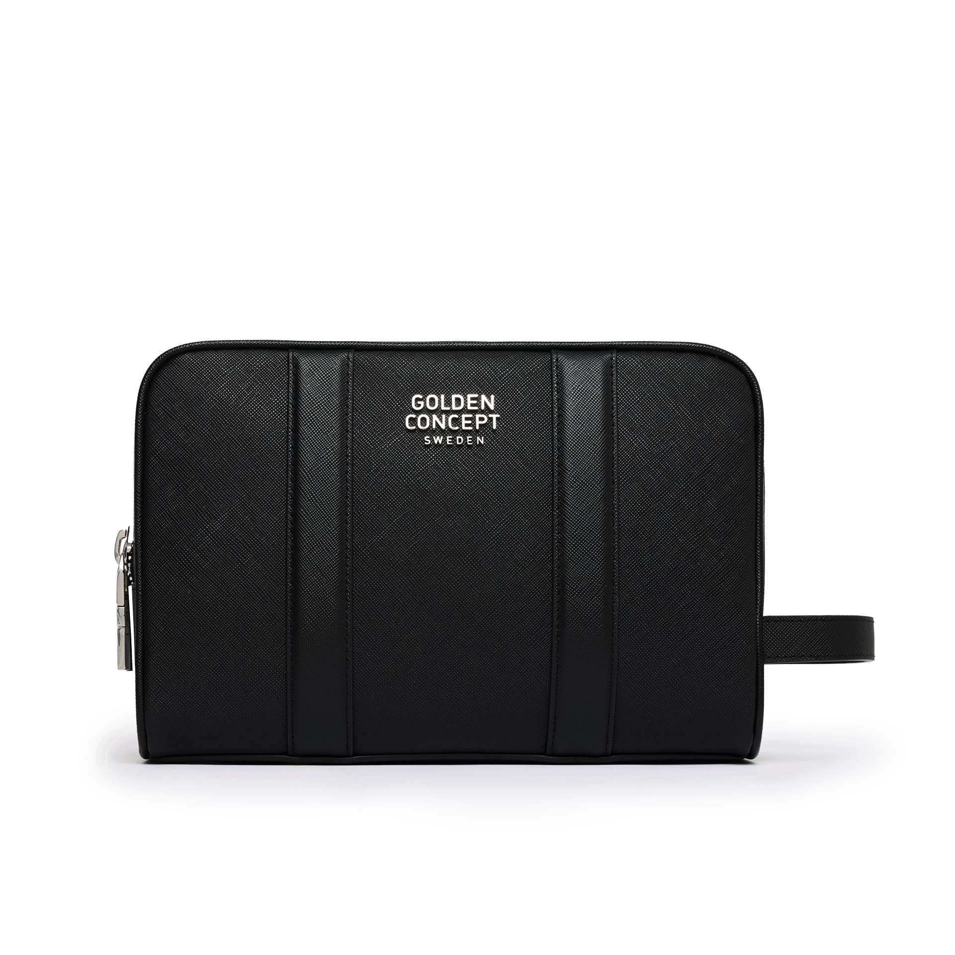 Golden Concept - Leather Accessories - Toiletry Bag - Saffiano Leather - Large