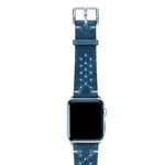 将图片加载到图库查看器，Meridio - Apple Watch 皮革表带 - 防弹系列 - 呼吸
