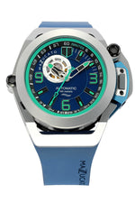Load image into Gallery viewer, Mazzucato - RIM SCUBA AUTOMATIC WATCH Ø48MM - BLUE GREEN SUB03-BL3255
