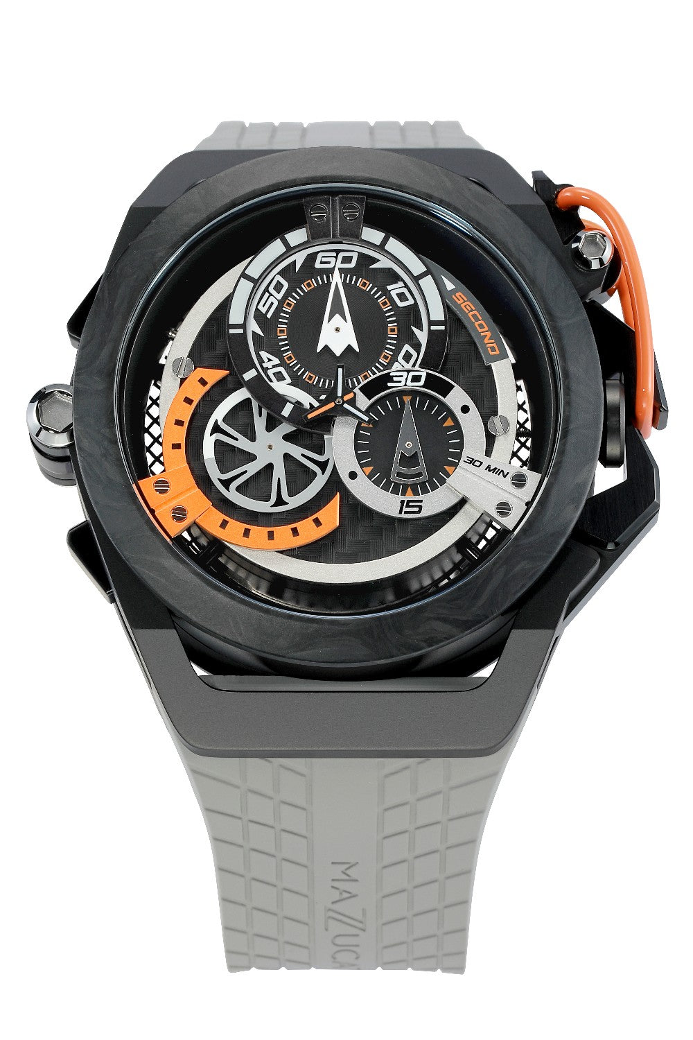 Mazzucato - RIM Monza Chronograph Watch Ø48mm - F1-GYBLK