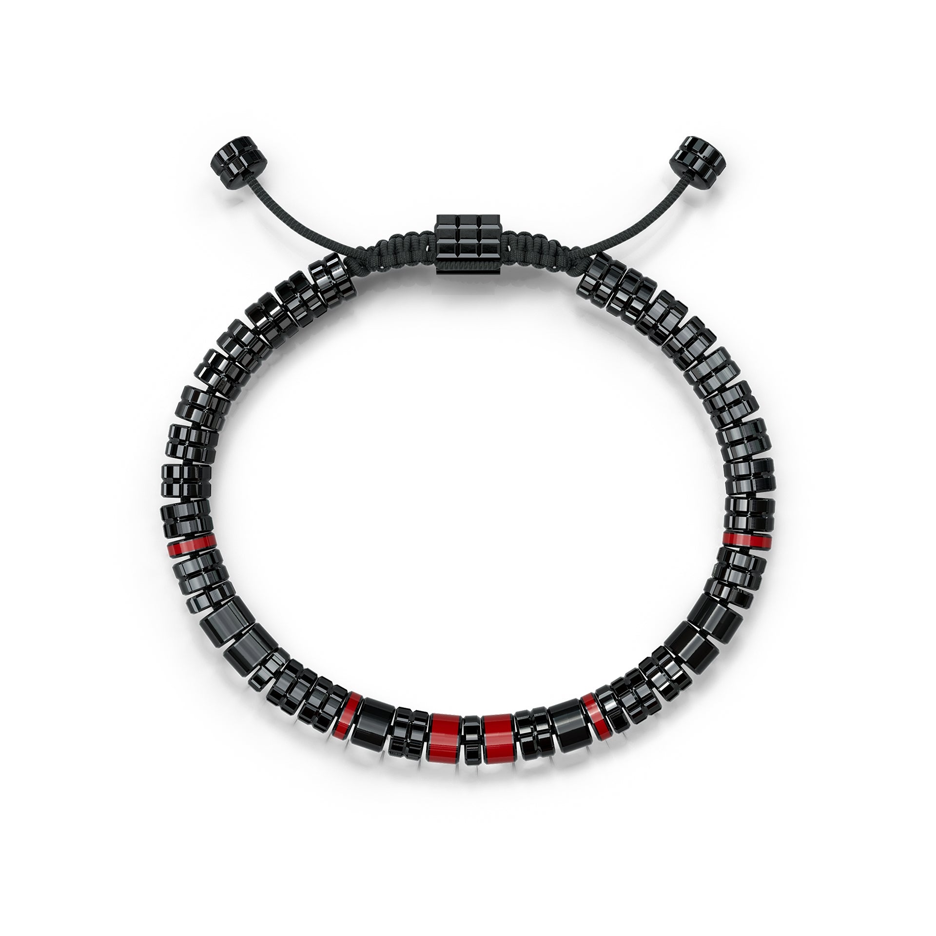 Golden Concept - Bracelets EV - Black - Rosso Corsa