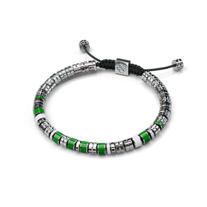 Golden Concept - Bracelets EV - Silver - Green