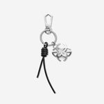Load image into Gallery viewer, Golden Concept - Leather Accessories - Keychain - Rope Silver
