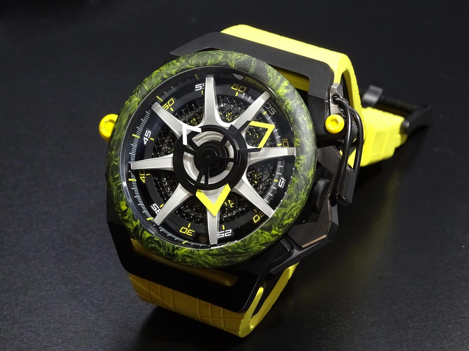 Mazzucato - RIM Monza Chronograph Watch Ø48mm - F1-YWBLK