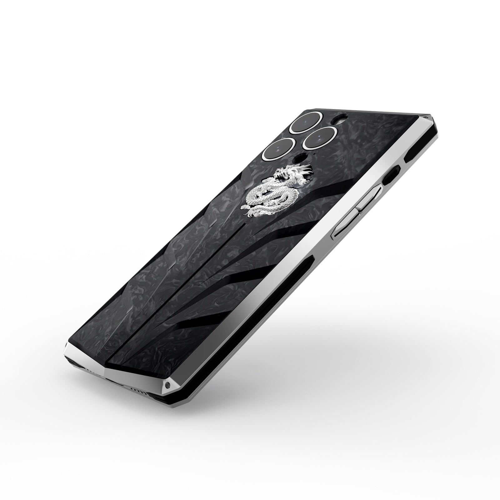 金色概念 - iPhone 15 手機殼 - RSC15 - 銀龍