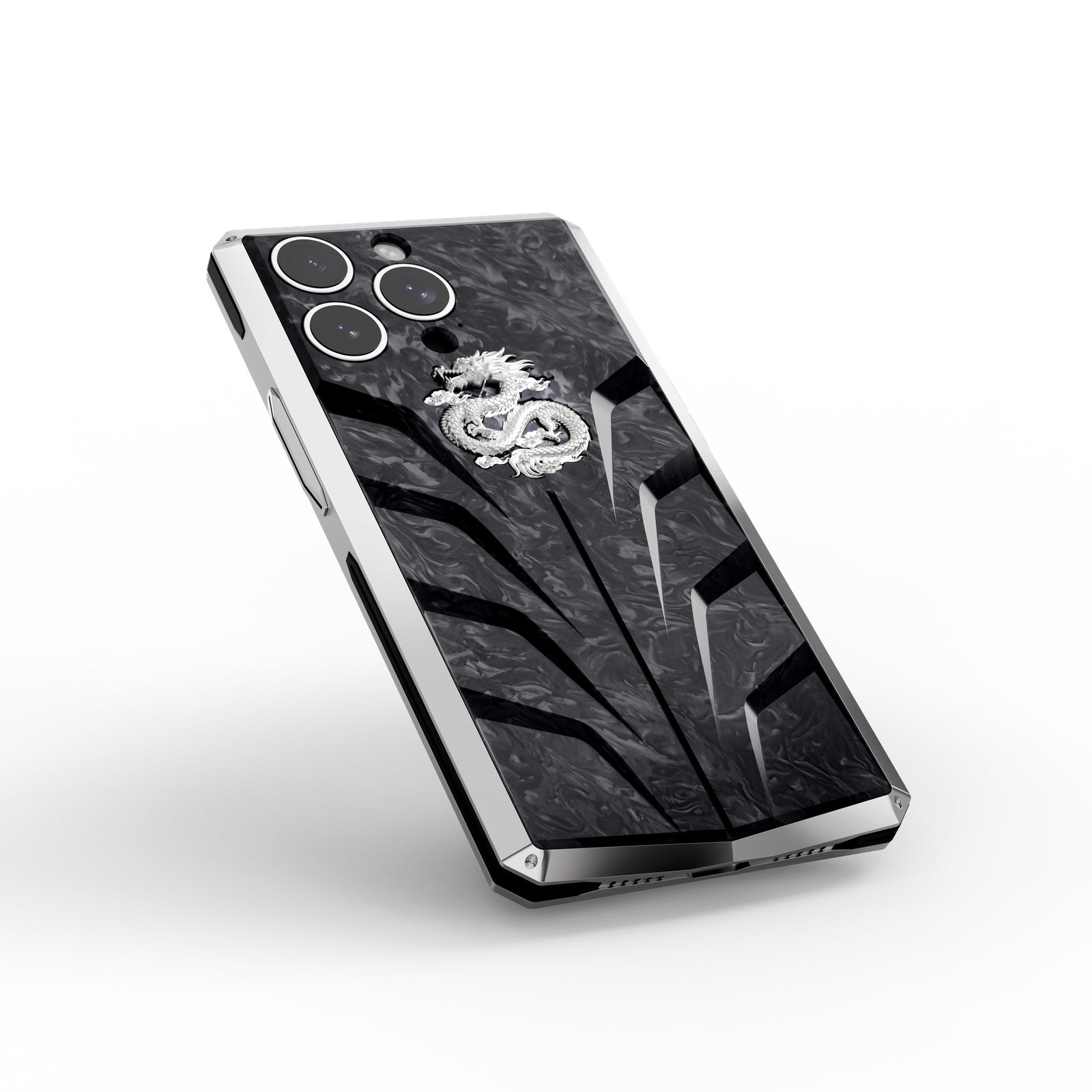 金色概念 - iPhone 15 手機殼 - RSC15 - 銀龍