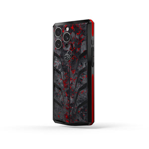 金色概念 - iPhone 15 手機殼 - RSC15 - 紅碳