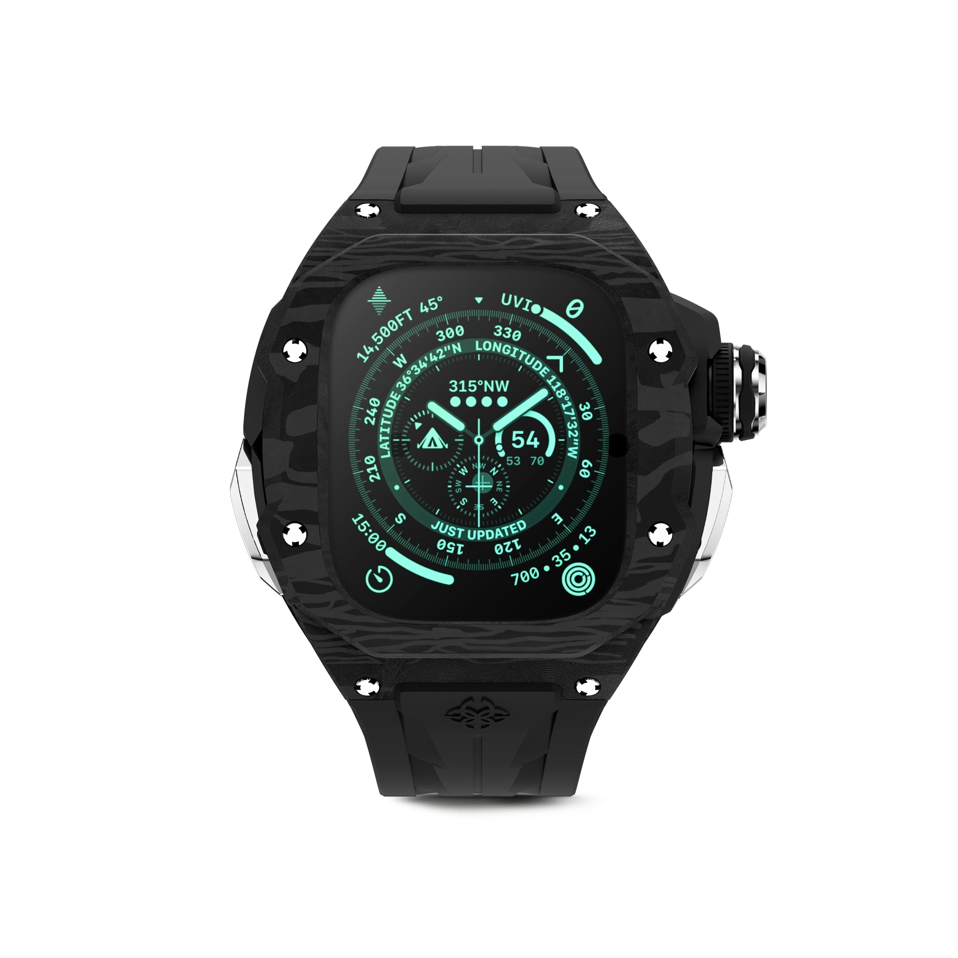 Apple Watch Ultra 錶殼 - RSC49 - 銀碳