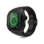 Load image into Gallery viewer, Apple Watch Ultra Case - RST49 - Black Steel (Black Rubber)
