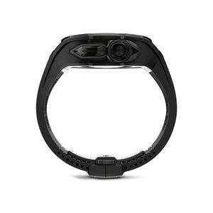 Apple Watch Ultra Case - RST49 - Black Steel (Black Rubber)
